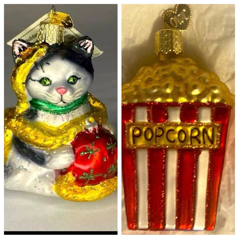 (2)Collectible Ornament duo (2 piece)
